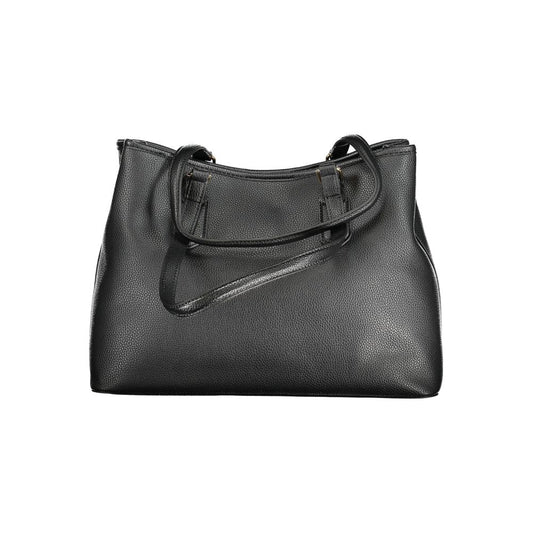 Mario Valentino Black Polyethylene Handbag