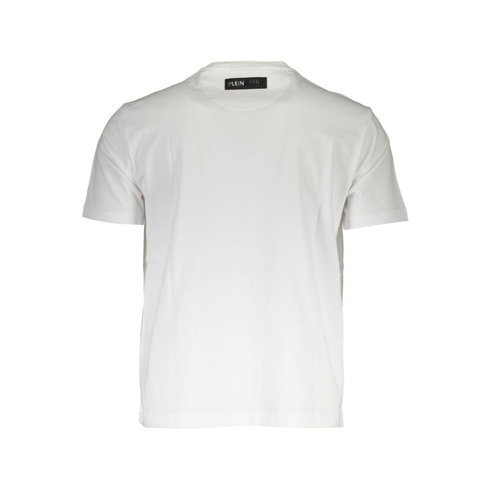 Plein Sport White Cotton Mens TShirt Mens T-Shirt