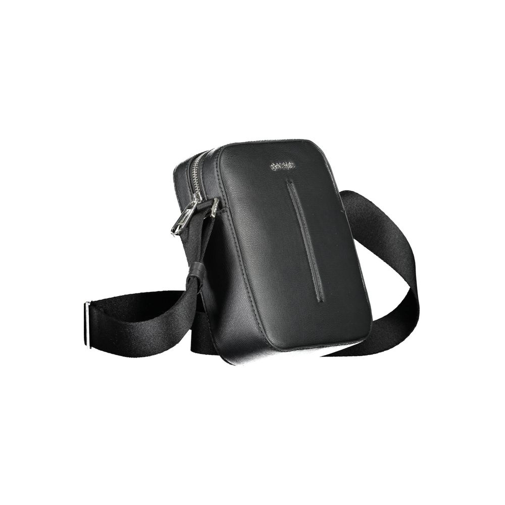 Calvin Klein Black Polyester Men Shoulder Bag Mens Shoulder Bag