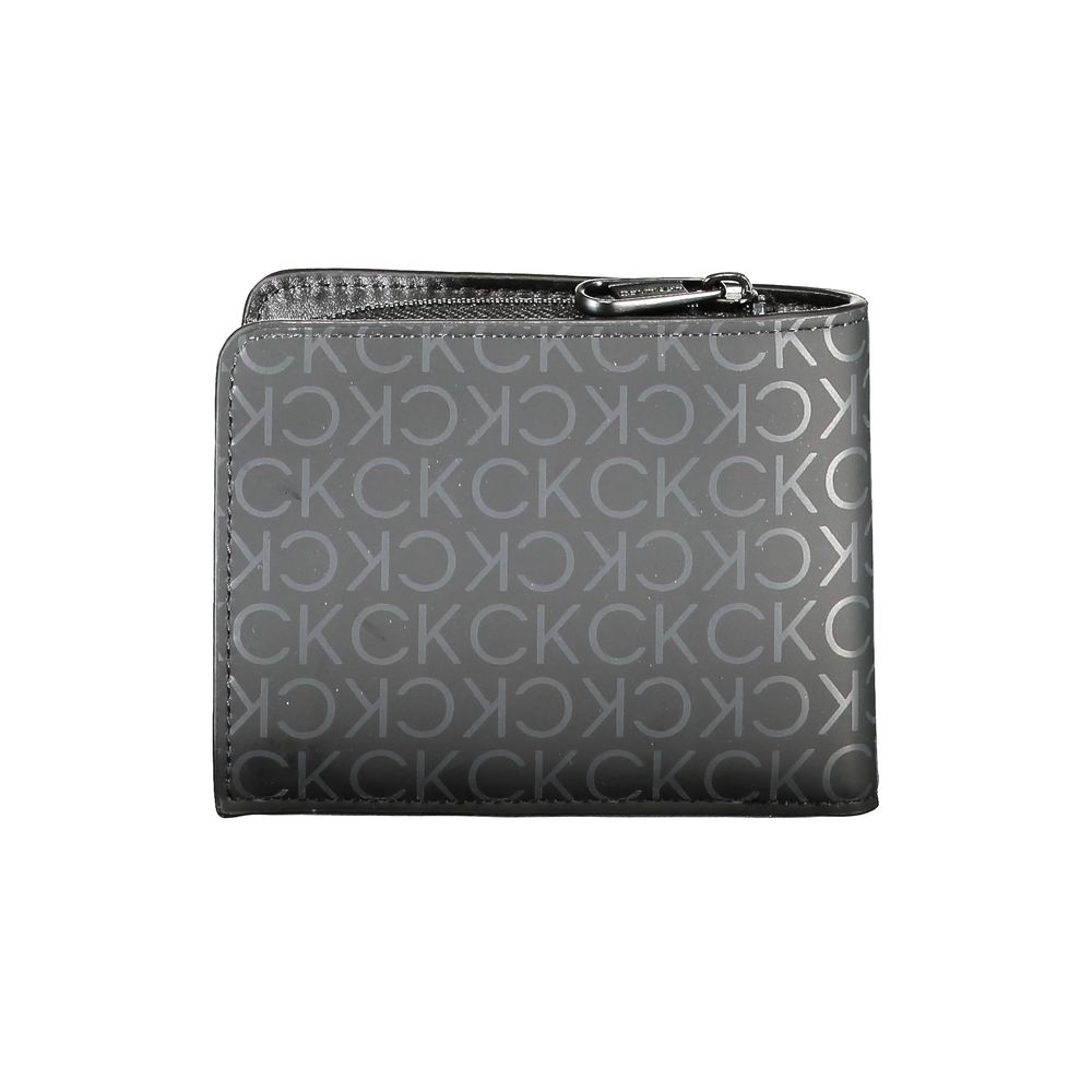 Calvin Klein Black Polyester Wallet Mens Wallet