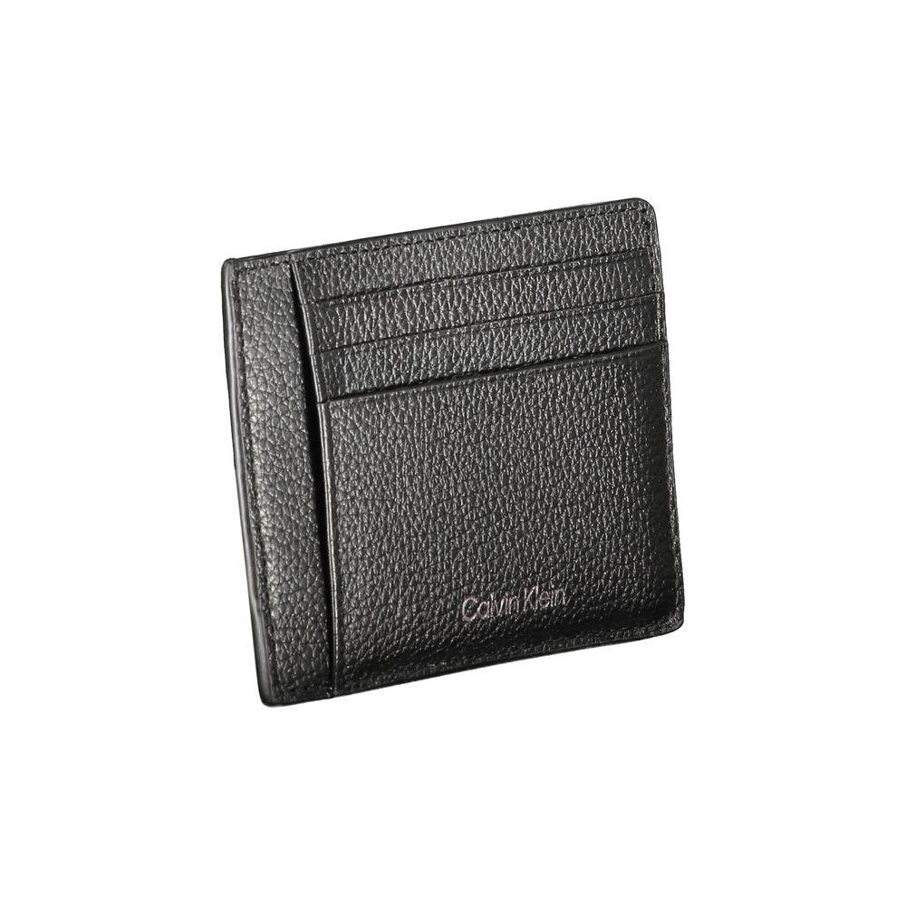 Calvin Klein Black Leather Wallet Mens Wallet