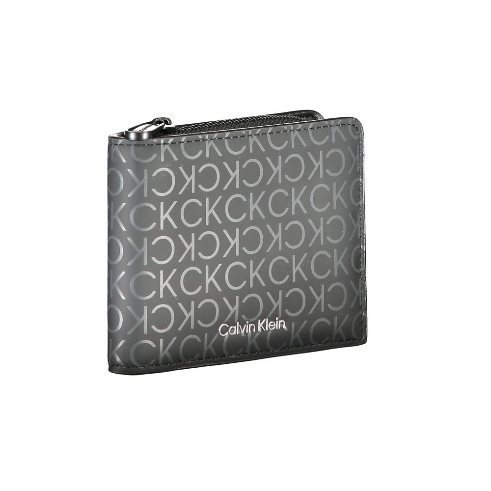 Calvin Klein Black Polyester Wallet Mens Wallet