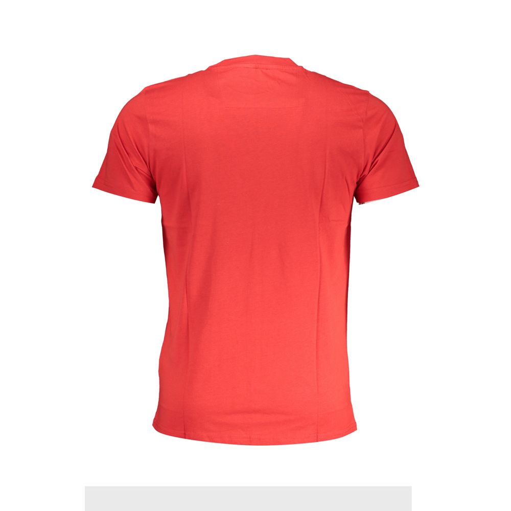 Cavalli Class Red Cotton T-Shirt Mens T-Shirt
