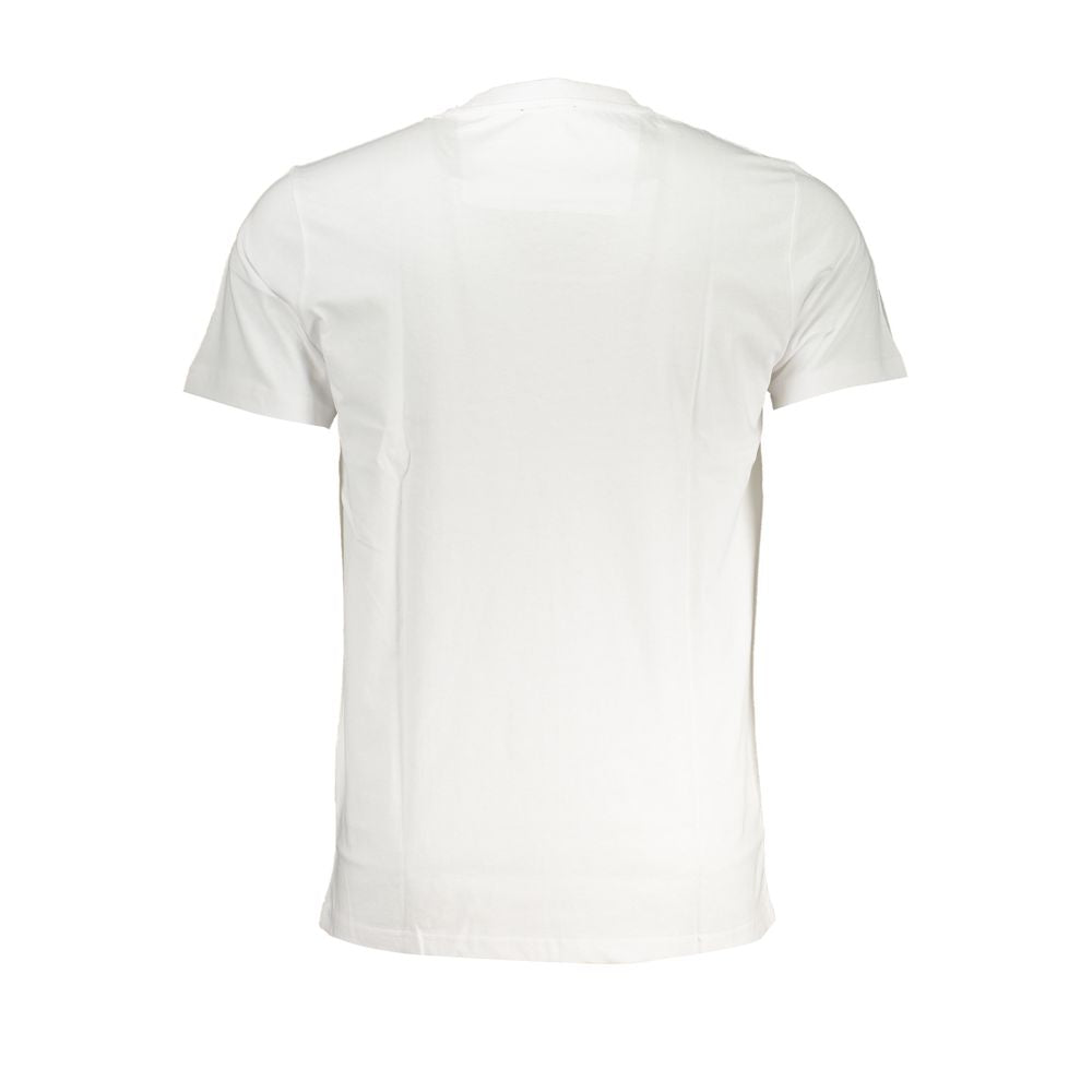 Cavalli Class White Cotton T-Shirt Mens T-Shirt