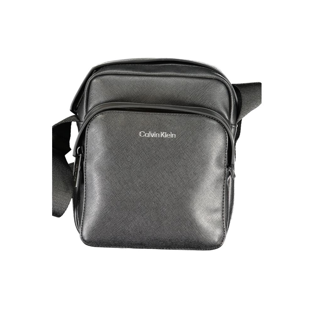 Calvin Klein Black Polyester Shoulder Bag Mens Shoulder Bag