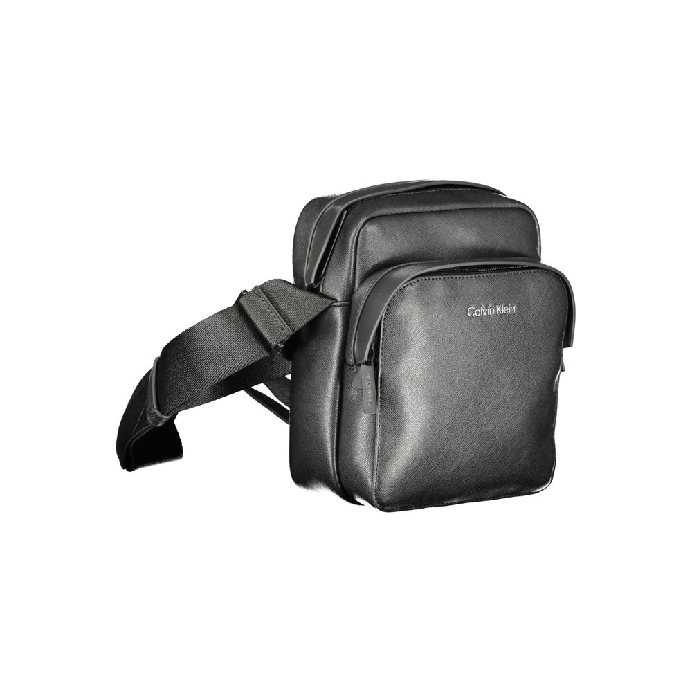 Calvin Klein Black Polyester Shoulder Bag Mens Shoulder Bag