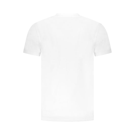 Cavalli Class White Cotton Men T-Shirt Mens T-Shirt