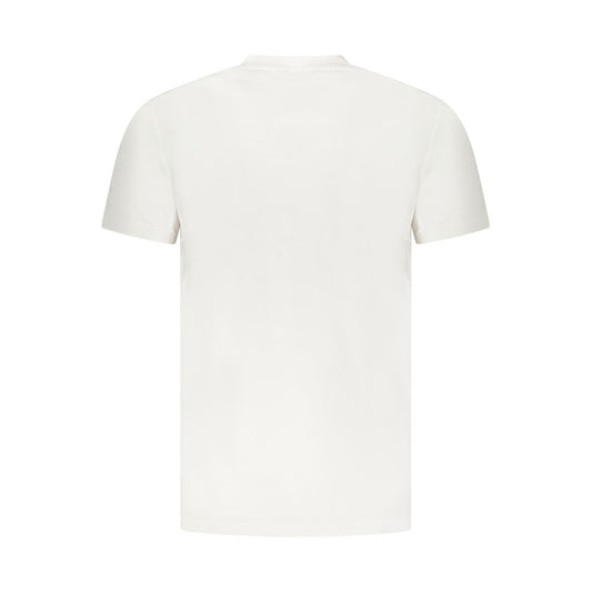 Cavalli Class White Cotton Men T-Shirt Mens T-Shirt