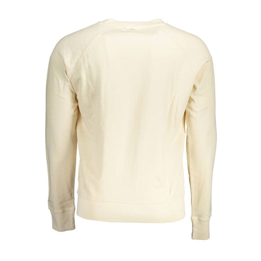 Gant Beige Cotton Men's Sweater Mens Sweater