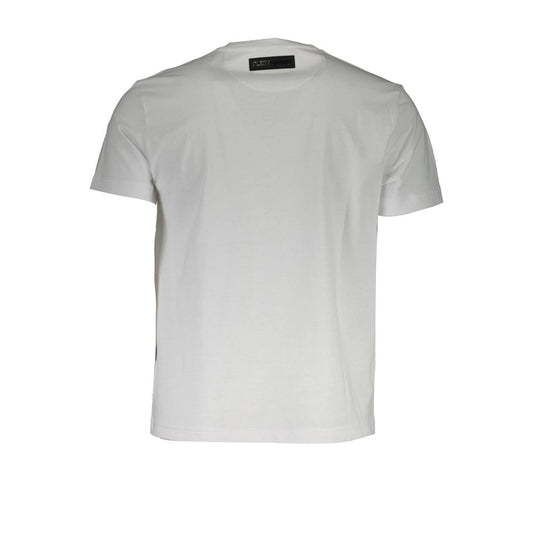 Plein Sport White Cotton Men T-Shirt Mens T-Shirt