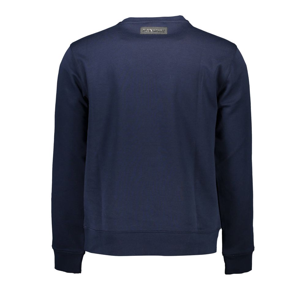 Plein Sport Blue Cotton Men's Sweatshirt