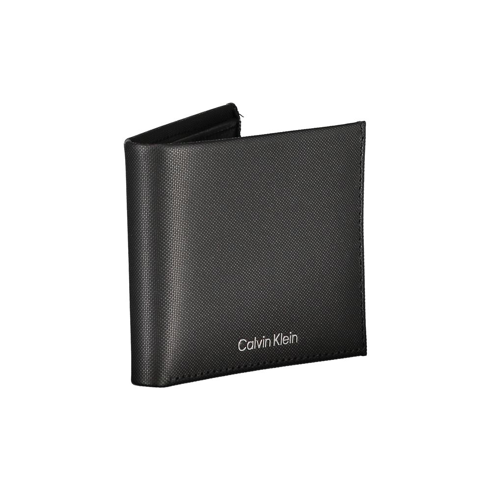 Calvin Klein Elegant Leather Dual Compartment Wallet Mens Wallet