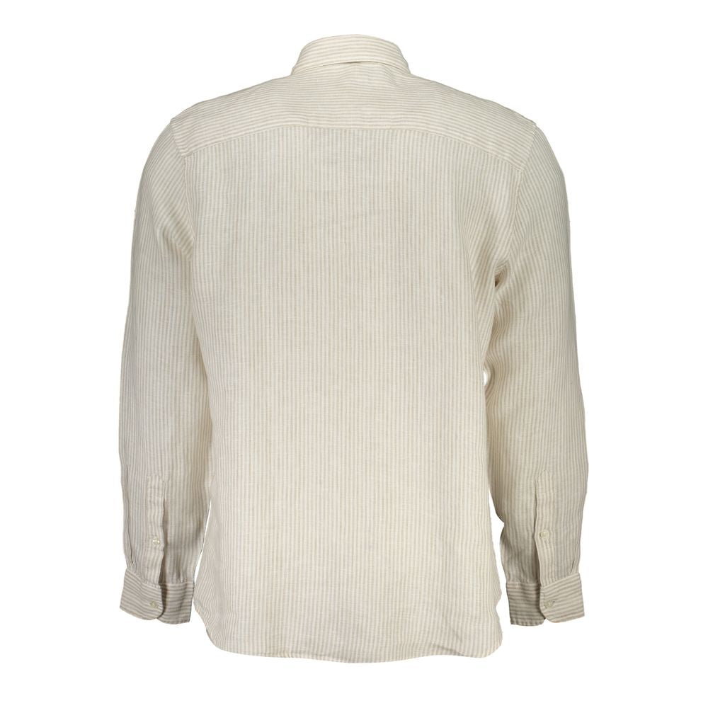 North Sails Beige Linen Men's Shirt