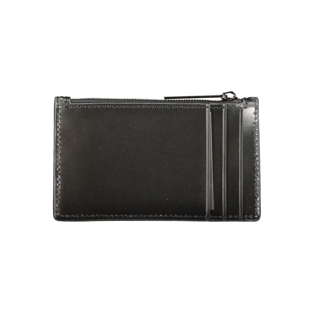 Calvin Klein Black Leather Wallet Mens Wallet