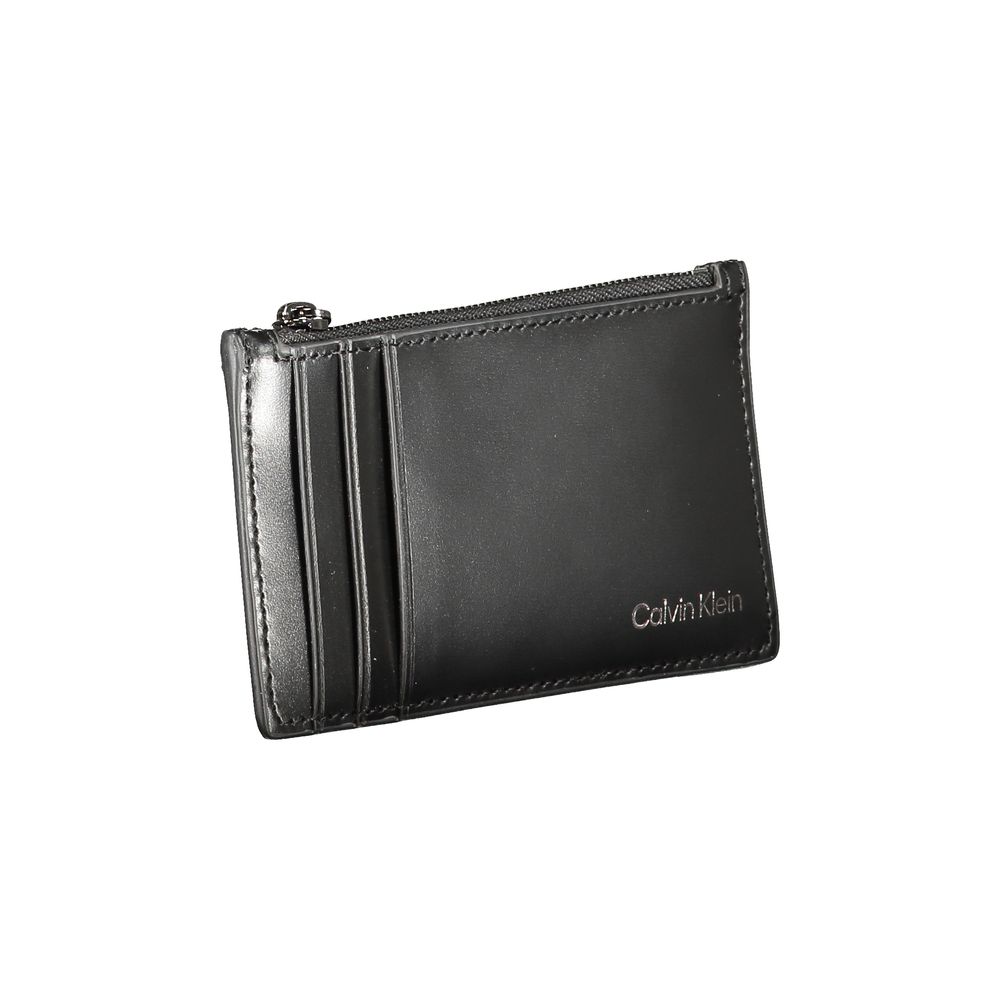 Calvin Klein Black Leather Men Wallet Mens Wallet