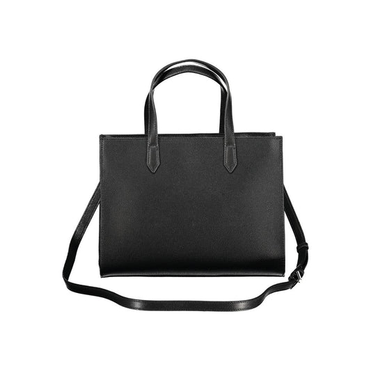 Mario Valentino Black Polyethylene Handbag