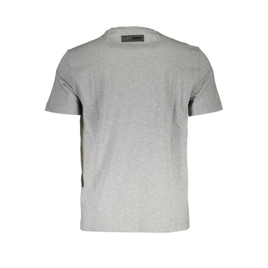 Plein Sport Brown Cotton Men T-Shirt Mens T-Shirt
