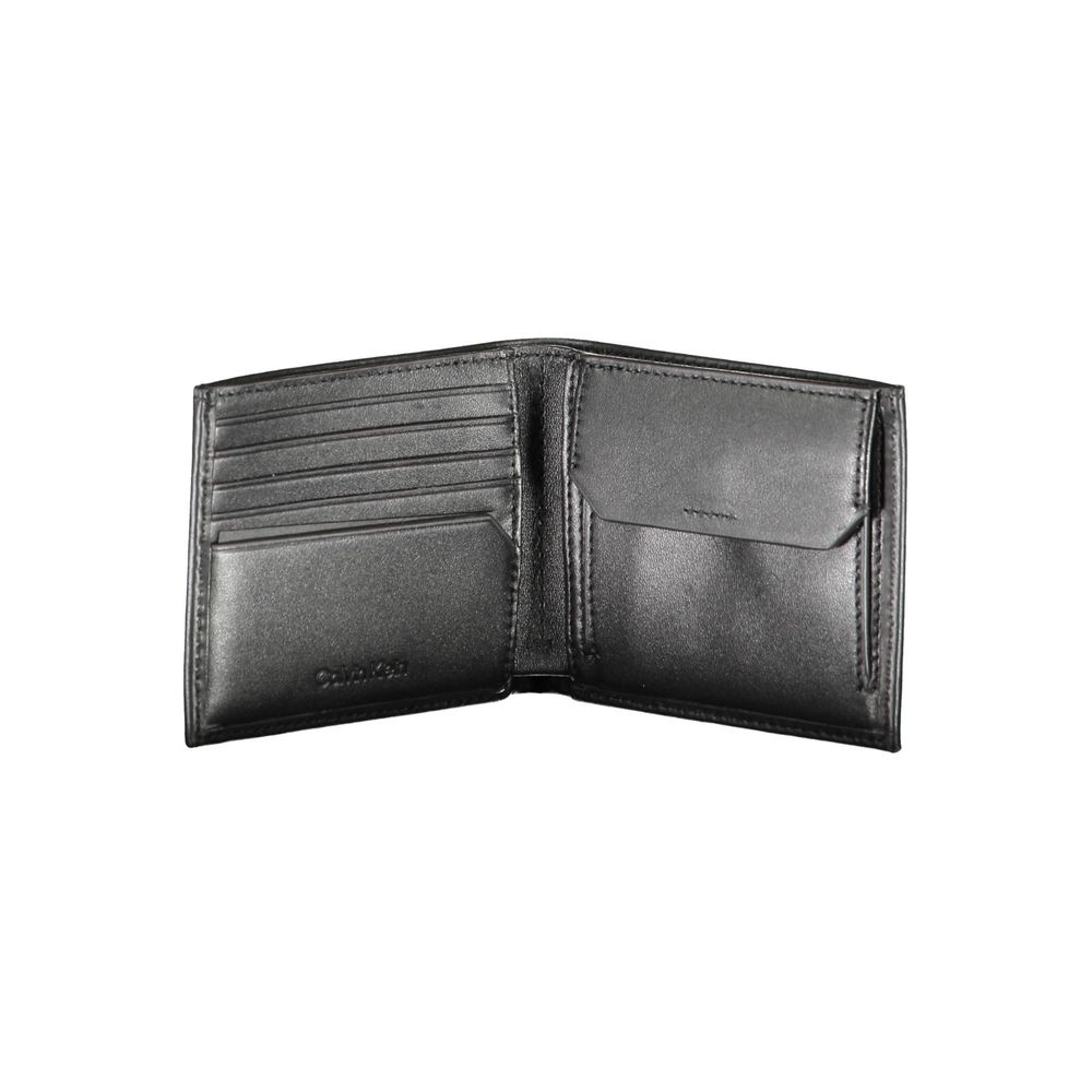 Calvin Klein Black Leather Men Wallet Mens Wallet