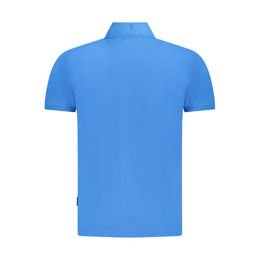 Napapijri Blue Cotton Polo Shirt