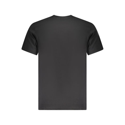 Fila Black Cotton Men T-Shirt Mens T-Shirt