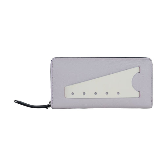 Maison Margiela Lilac Calfskin Women Wallet