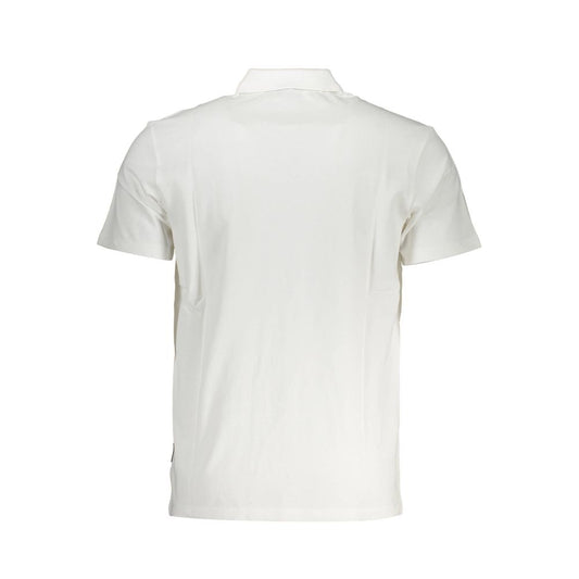 Napapijri White Cotton Polo Shirt