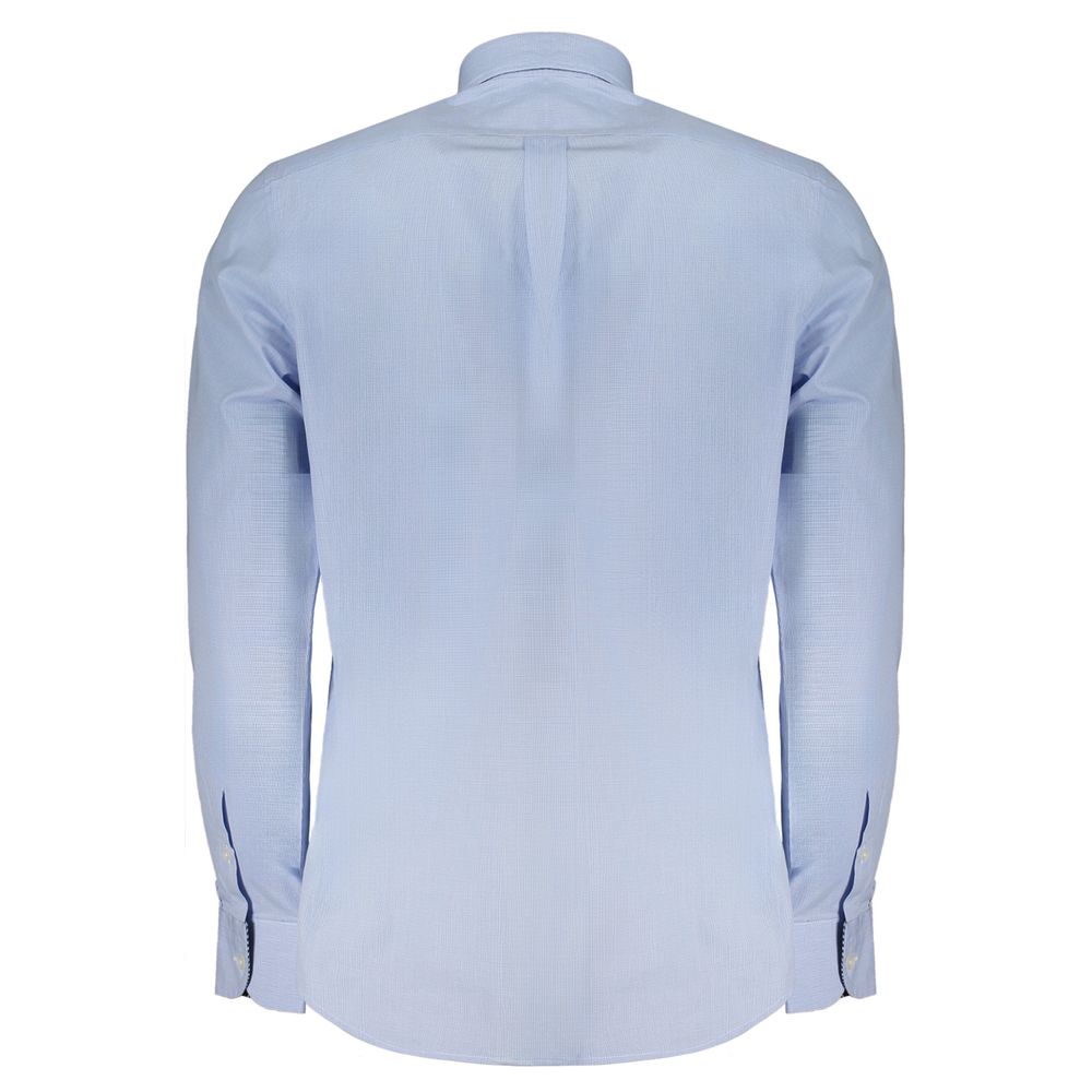 Harmont & Blaine Blue Cotton Shirt