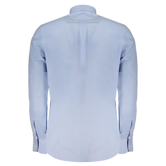 Harmont & Blaine Blue Cotton Shirt