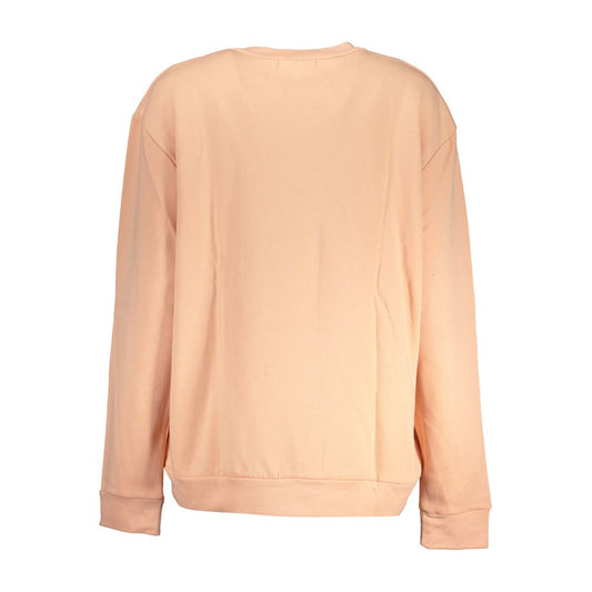 Cavalli Class Pink Cotton Sweatshirt