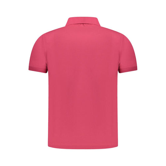 K-WAY Pink Cotton Polo Shirt