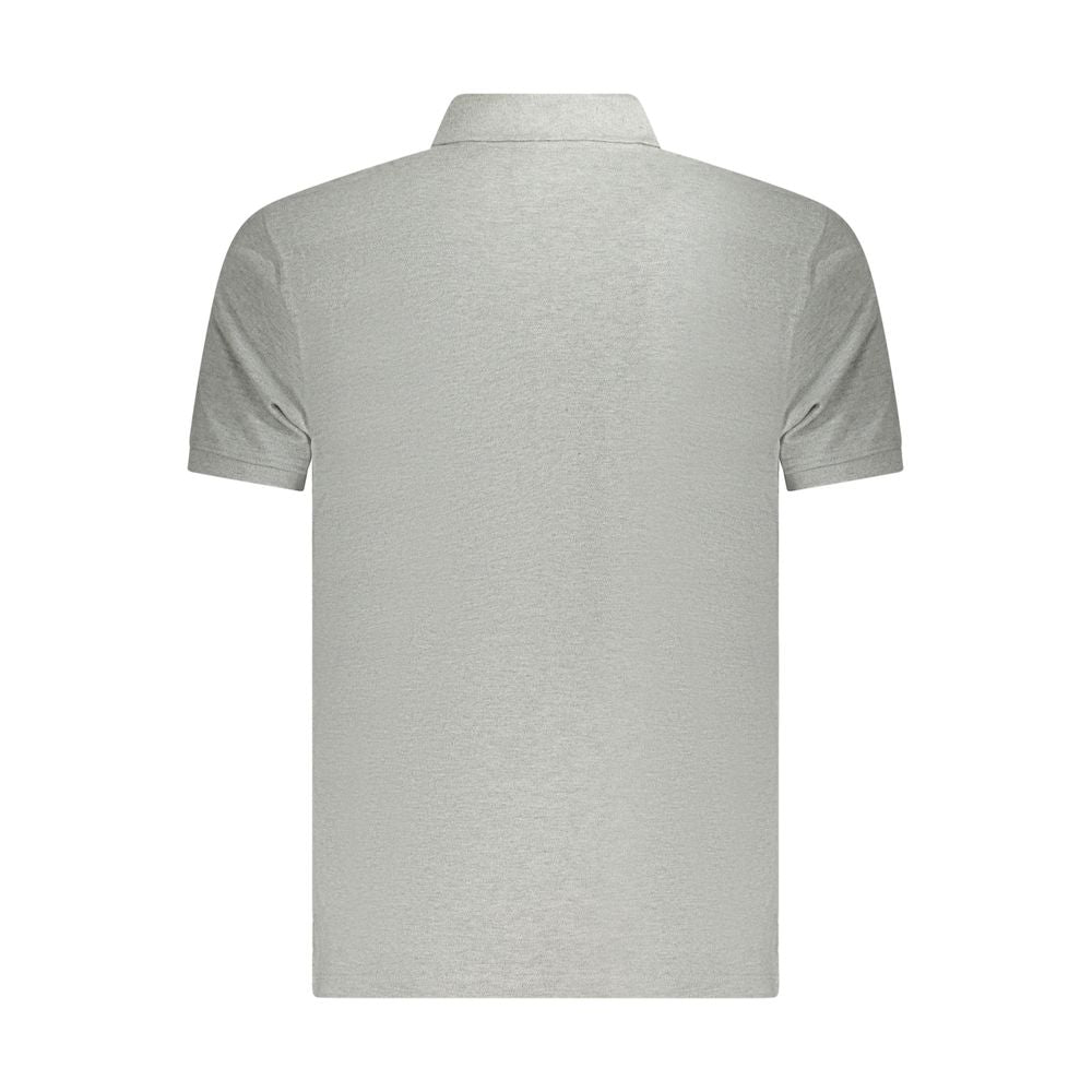 Timberland Gray Cotton Polo Shirt Mens T-Shirt
