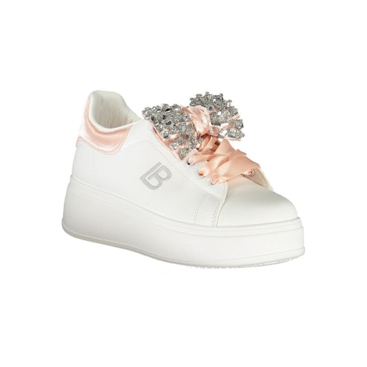 Laura Biagiotti White Polyester Sneaker