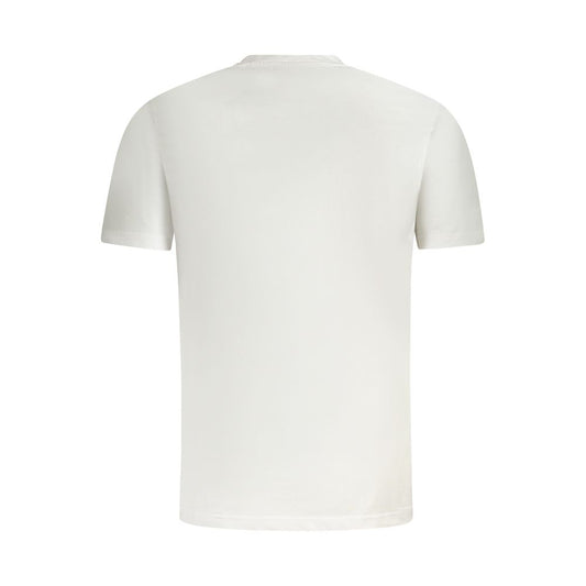 Fila White Cotton Men T-Shirt Mens T-Shirt