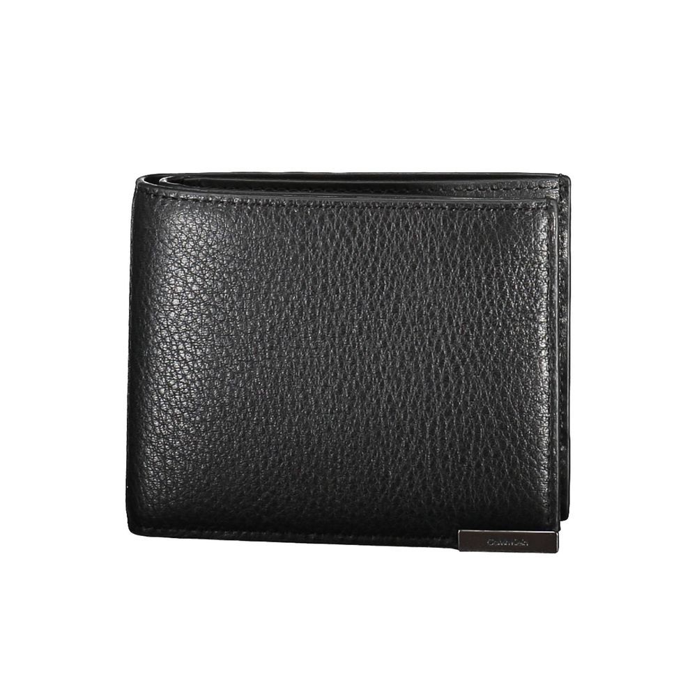 Calvin Klein Black Leather Men Wallet Mens Wallet