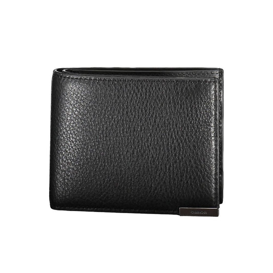 Calvin Klein Black Leather Men Wallet Mens Wallet