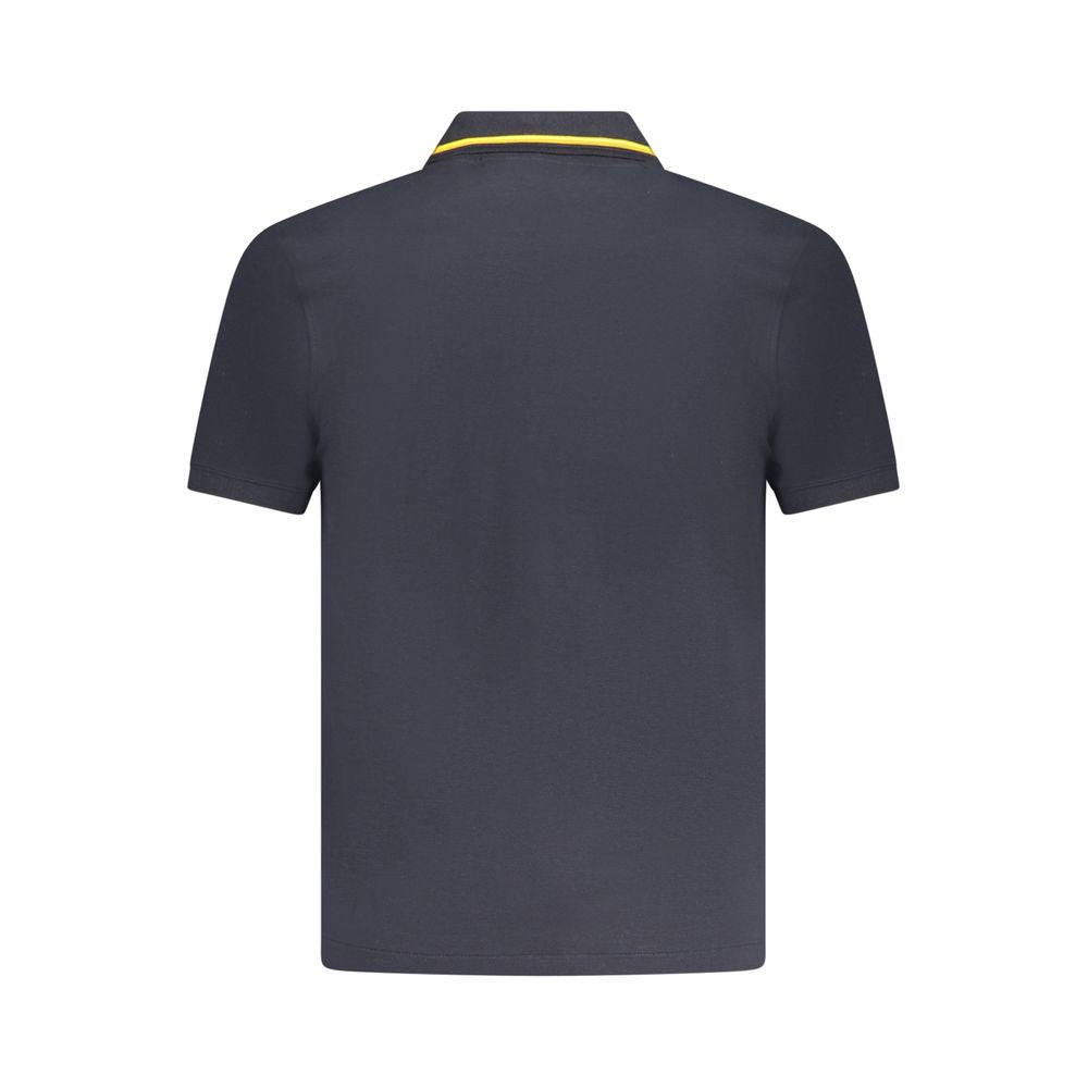 K-WAY Blue Cotton Polo Shirt Mens T-Shirt