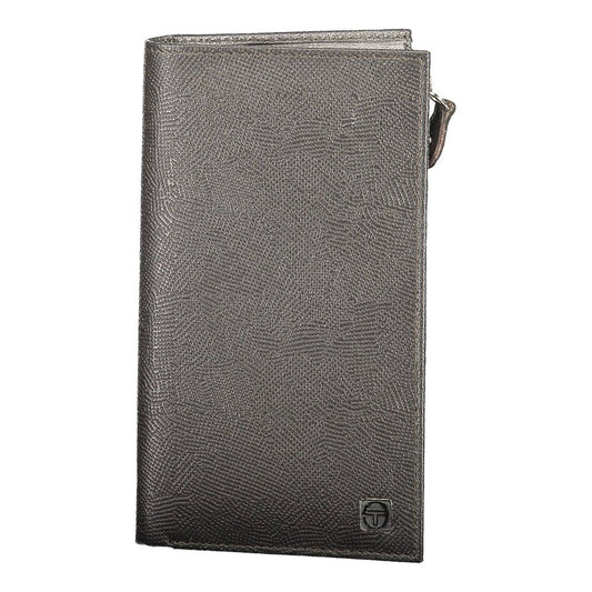 Sergio Tacchini Brown Leather Men Wallet Mens Wallet