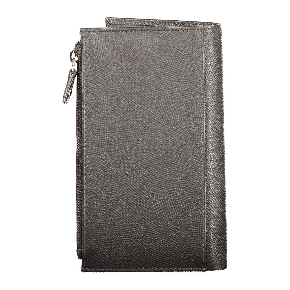 Sergio Tacchini Brown Leather Men Wallet Mens Wallet
