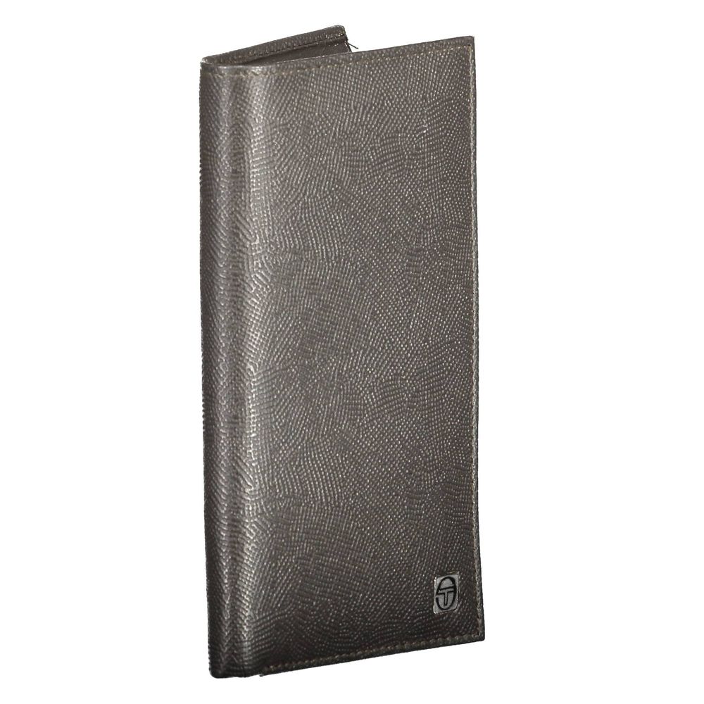 Sergio Tacchini Brown Leather Men Wallet Mens Wallet