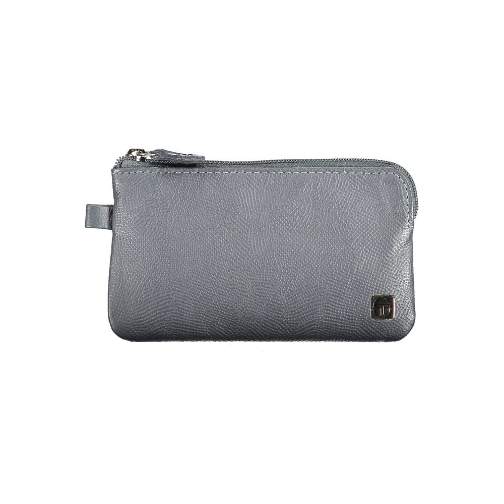 Sergio Tacchini Blue Leather Wallet Mens Wallet