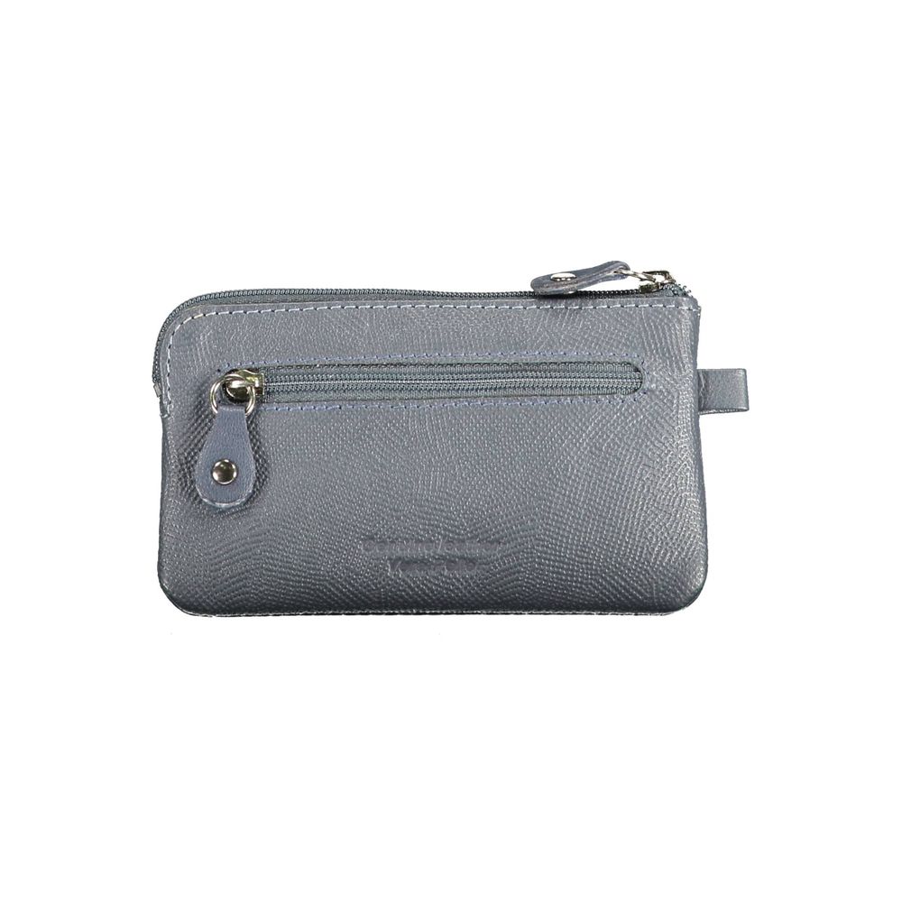 Sergio Tacchini Blue Leather Wallet Mens Wallet