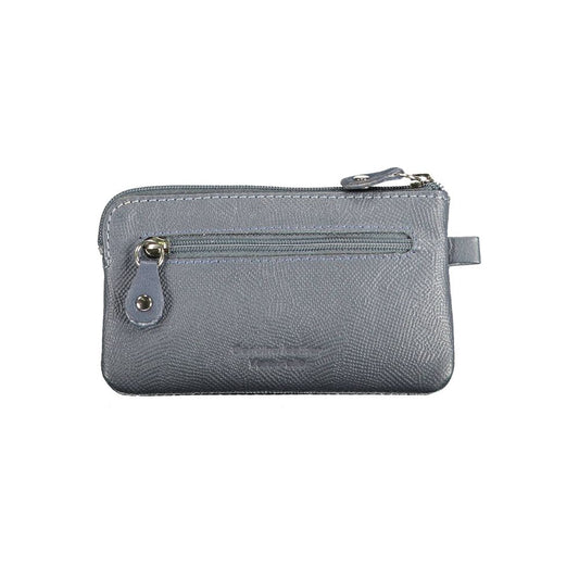 Sergio Tacchini Blue Leather Wallet Mens Wallet