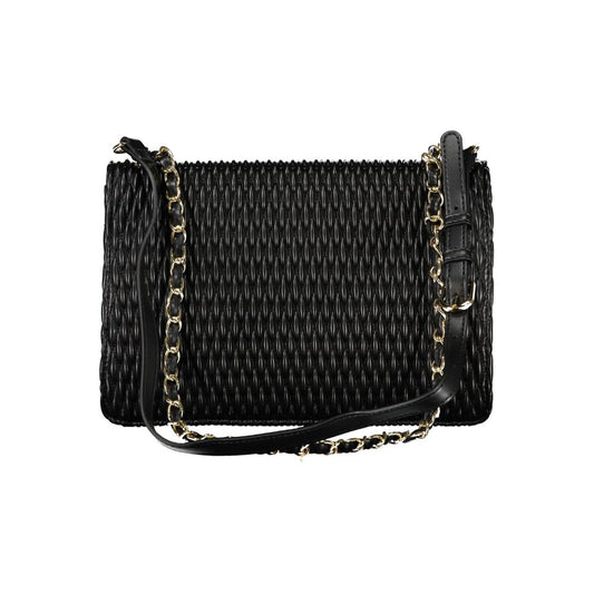 Mario Valentino Black Polyethylene Handbag