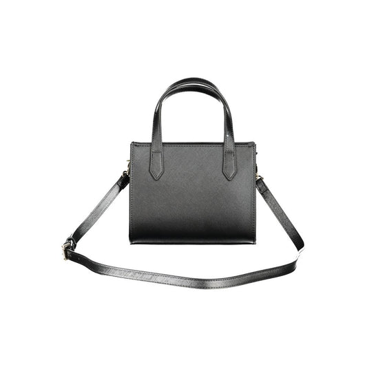 Mario Valentino Black Polyethylene Handbag