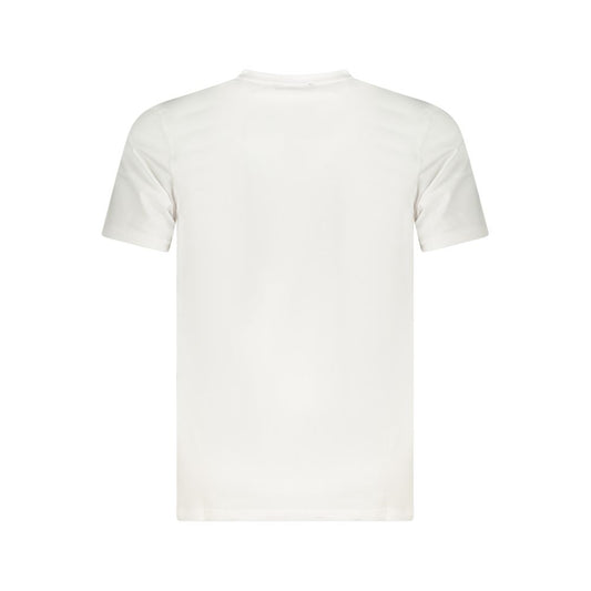 Cavalli Class Bianco Cotton Men T-Shirt