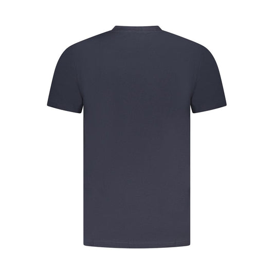 Cavalli Class Blue Cotton Men T-Shirt Mens T-Shirt