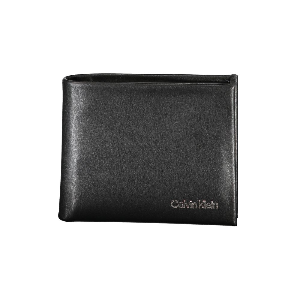 Calvin Klein Black Polyester Men Wallet Mens Wallet