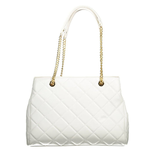 Mario Valentino White Polyethylene Handbag