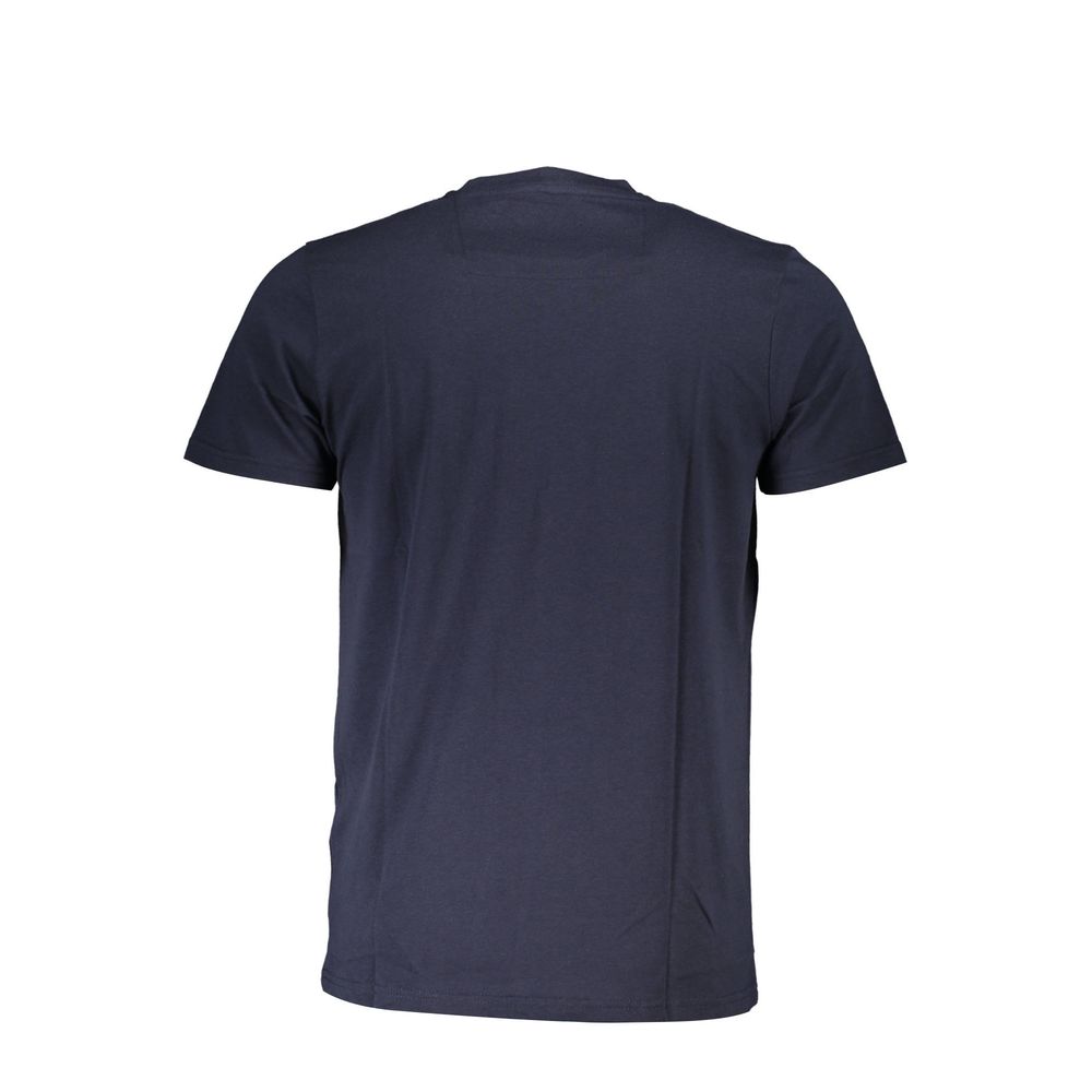 Cavalli Class Blue Cotton Men T-Shirt Mens T-Shirt