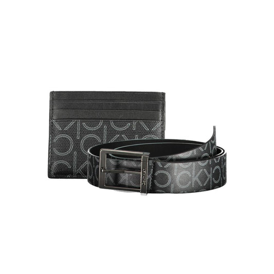Calvin Klein Black Polyethylene Mens Wallet Mens Wallet
